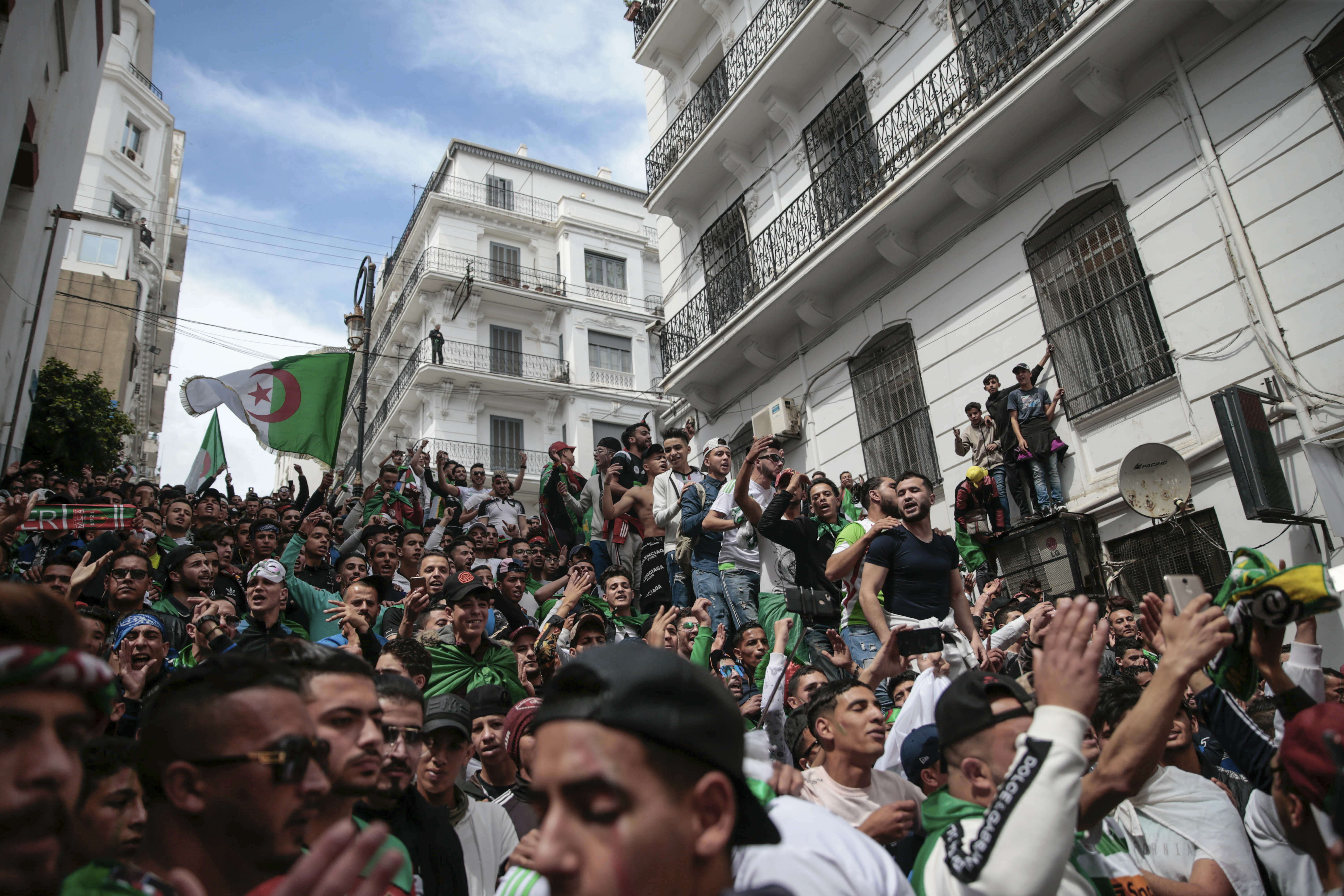 Wit and grit: Algeria's sizeable youth lead fight for change