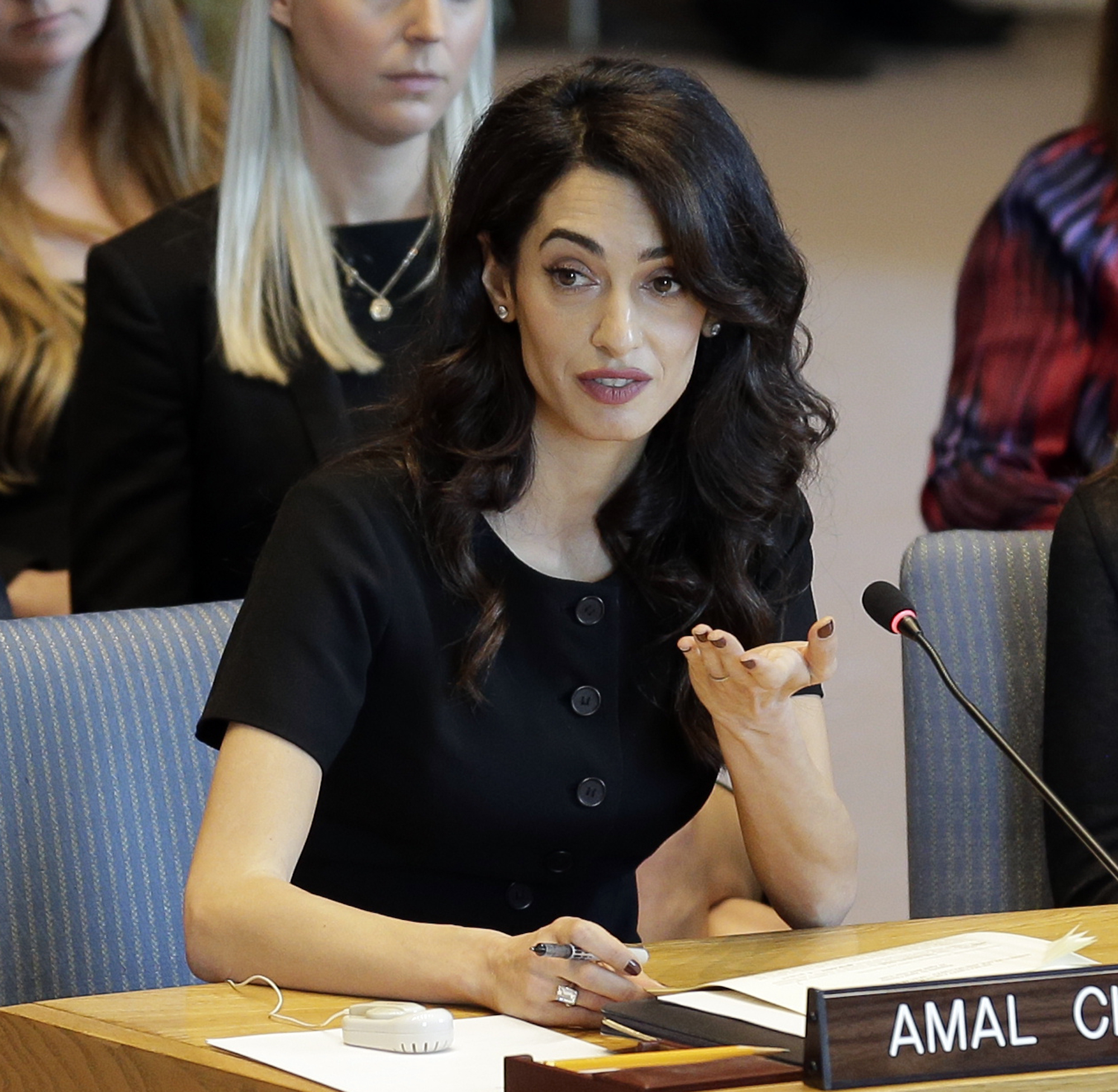 Amal Clooney seeking Islamic State woman for Yazidi crimes