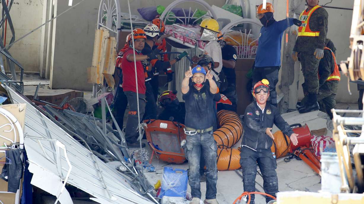 Philippine police summon owner of quake collapsed building