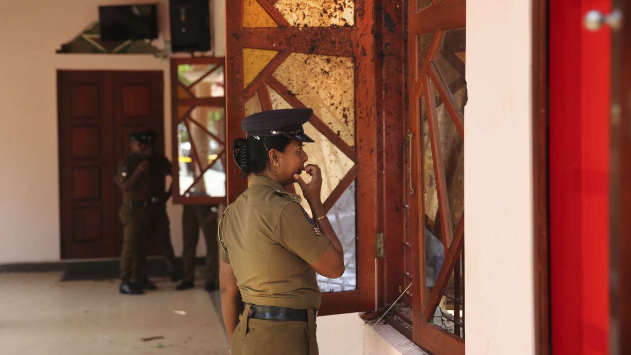 AP PHOTOS: Amid horror, Sri Lanka church still shows beauty