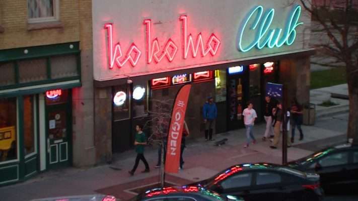 Along 25th Street in Ogden. Photo: KSL TV