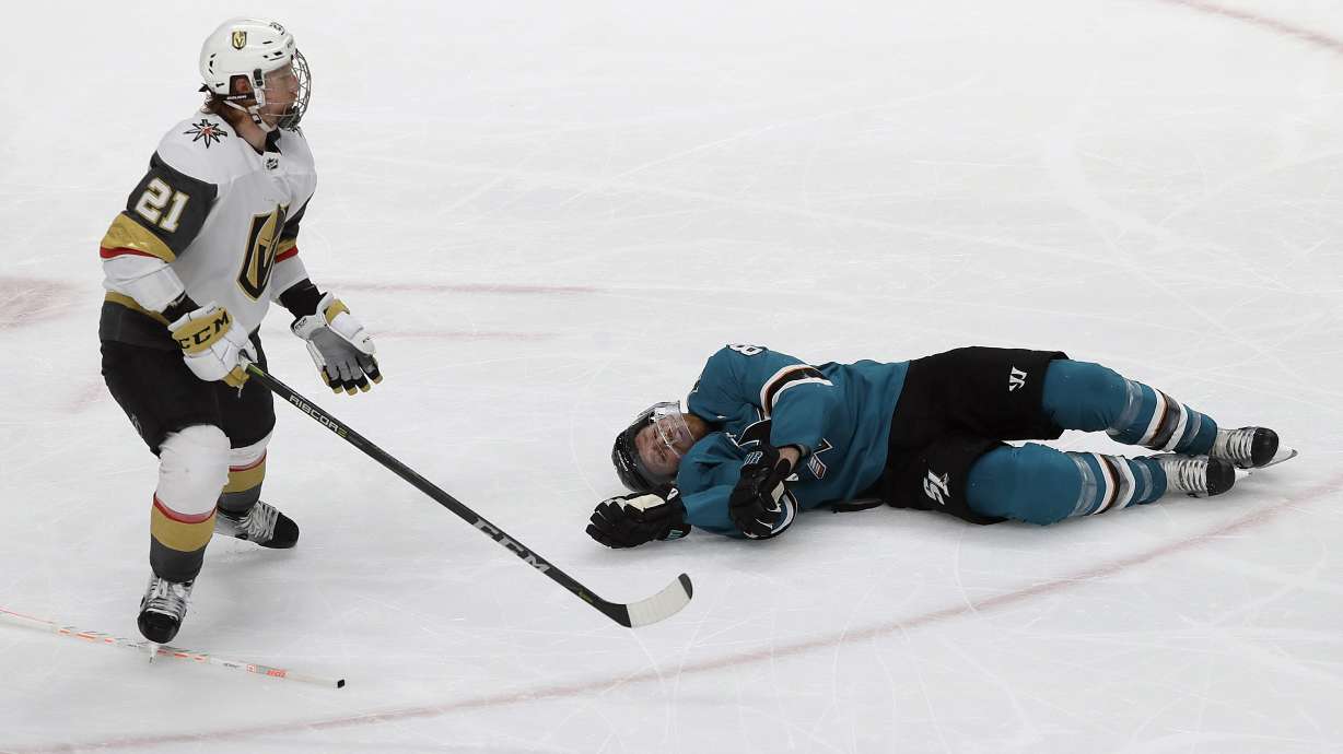 Joe Pavelski sit out Game 1 for Sharks vs. Avalanche