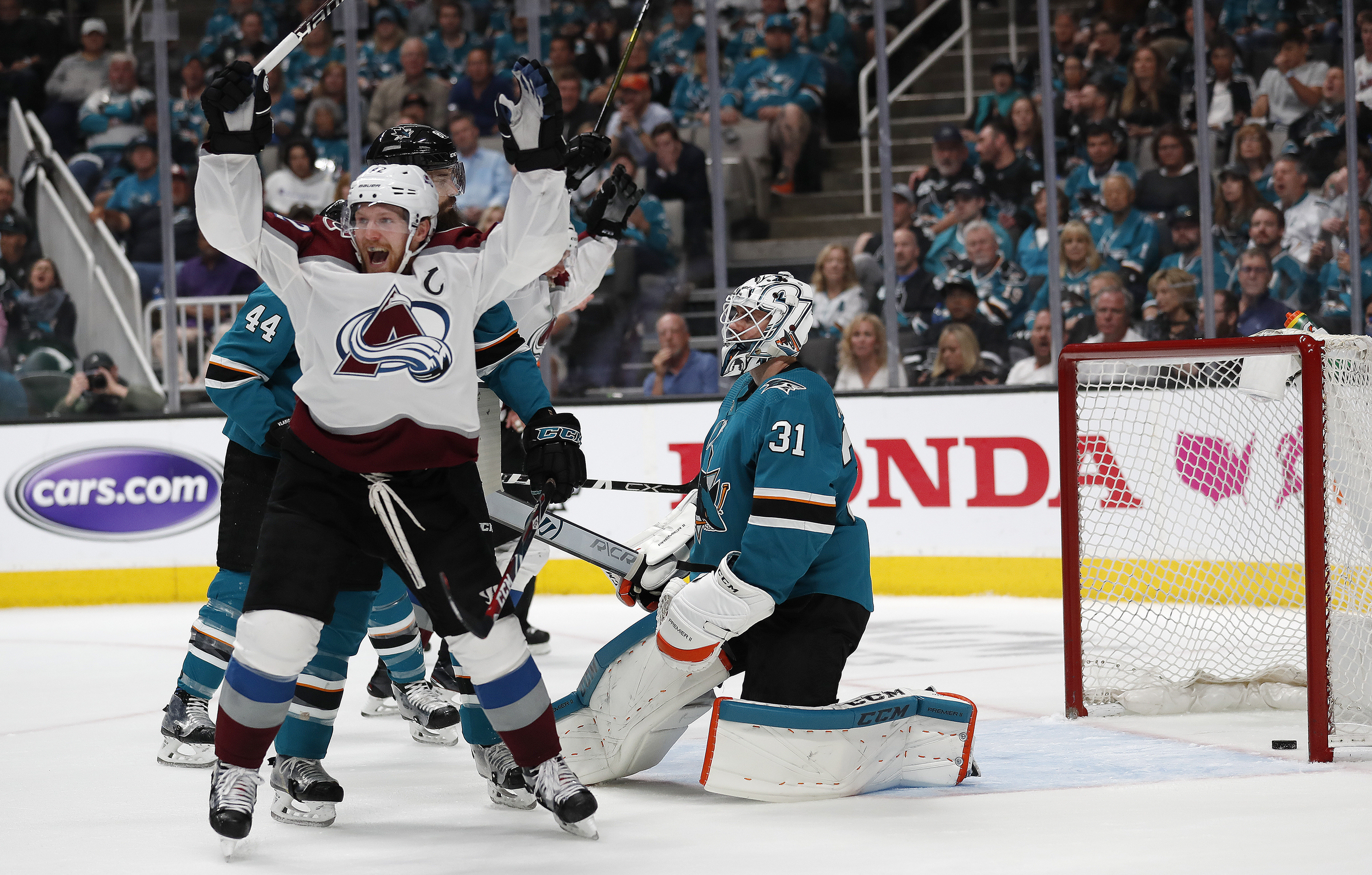 Forward-thinking: Avs defenseman Barrie chips in on offense