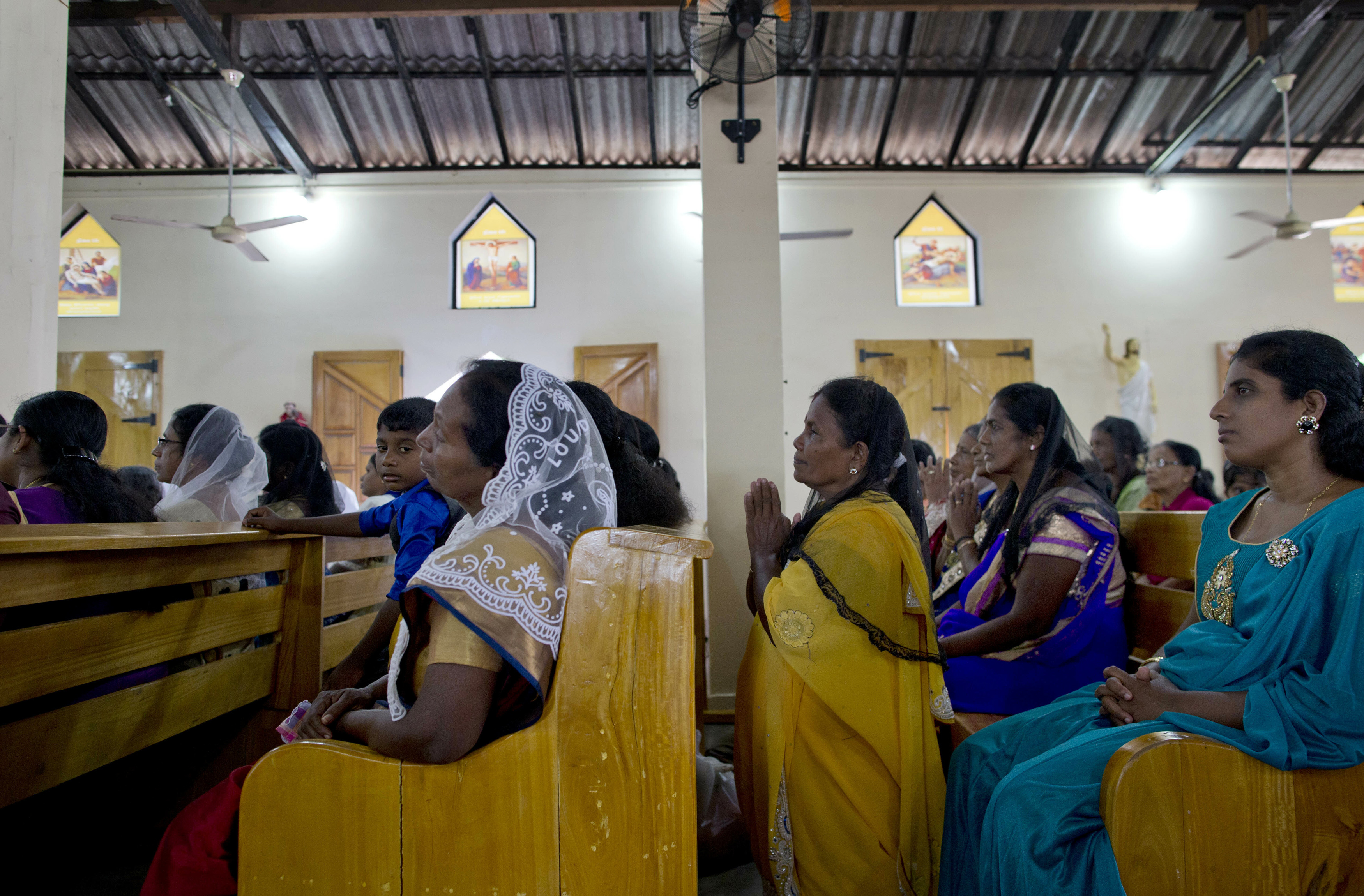 Rural Catholic church defies Sri Lanka threats, holds Mass