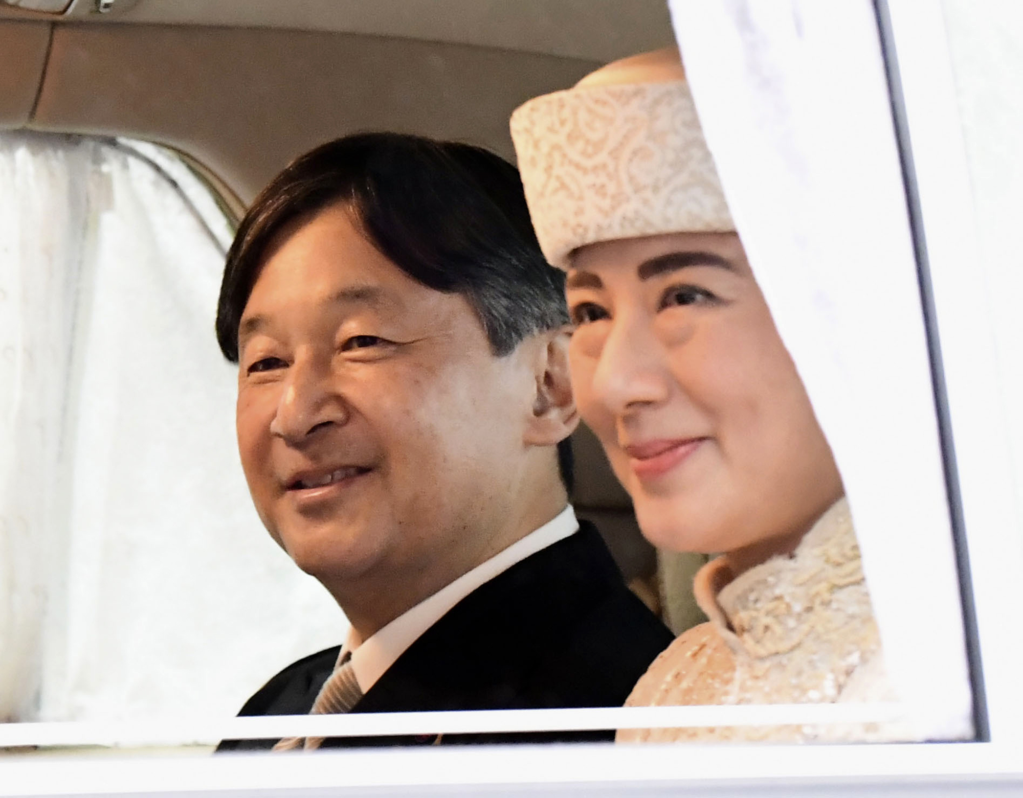 On 1st day as Japan's emperor, Naruhito vows to pursue peace