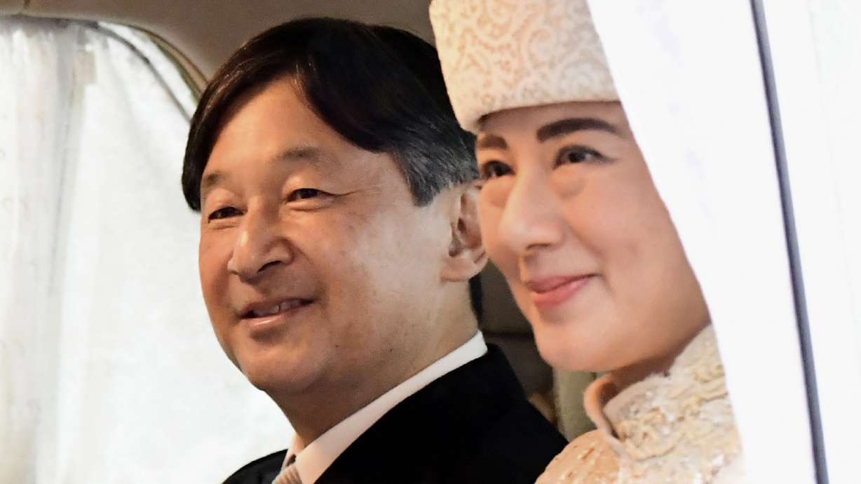 On 1st day as Japan's emperor, Naruhito vows to pursue peace