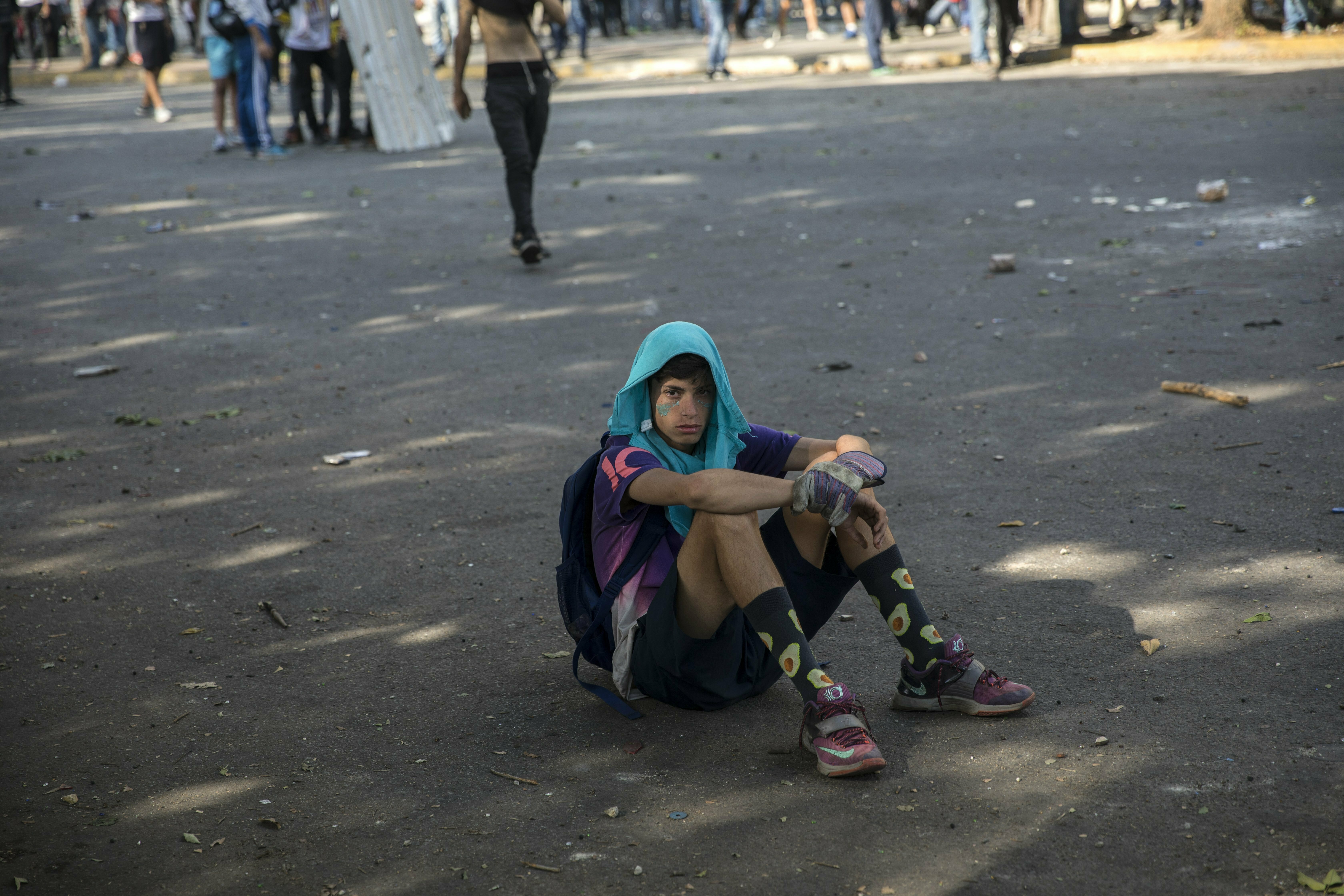 The Latest: Trump says 'repression' in Venezuela must end