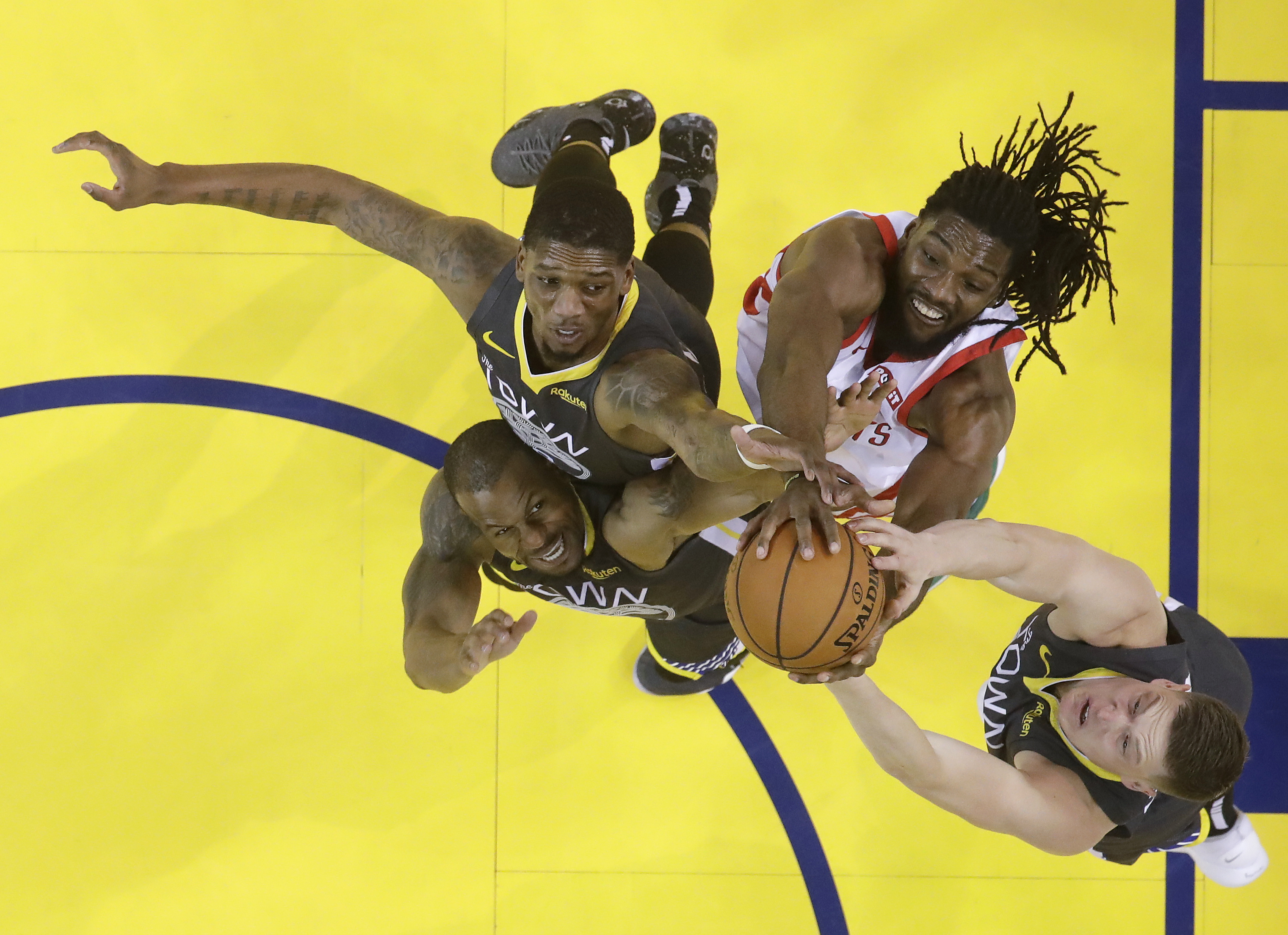 NBA rescinds Game 2 double technicals against Green, Nene
