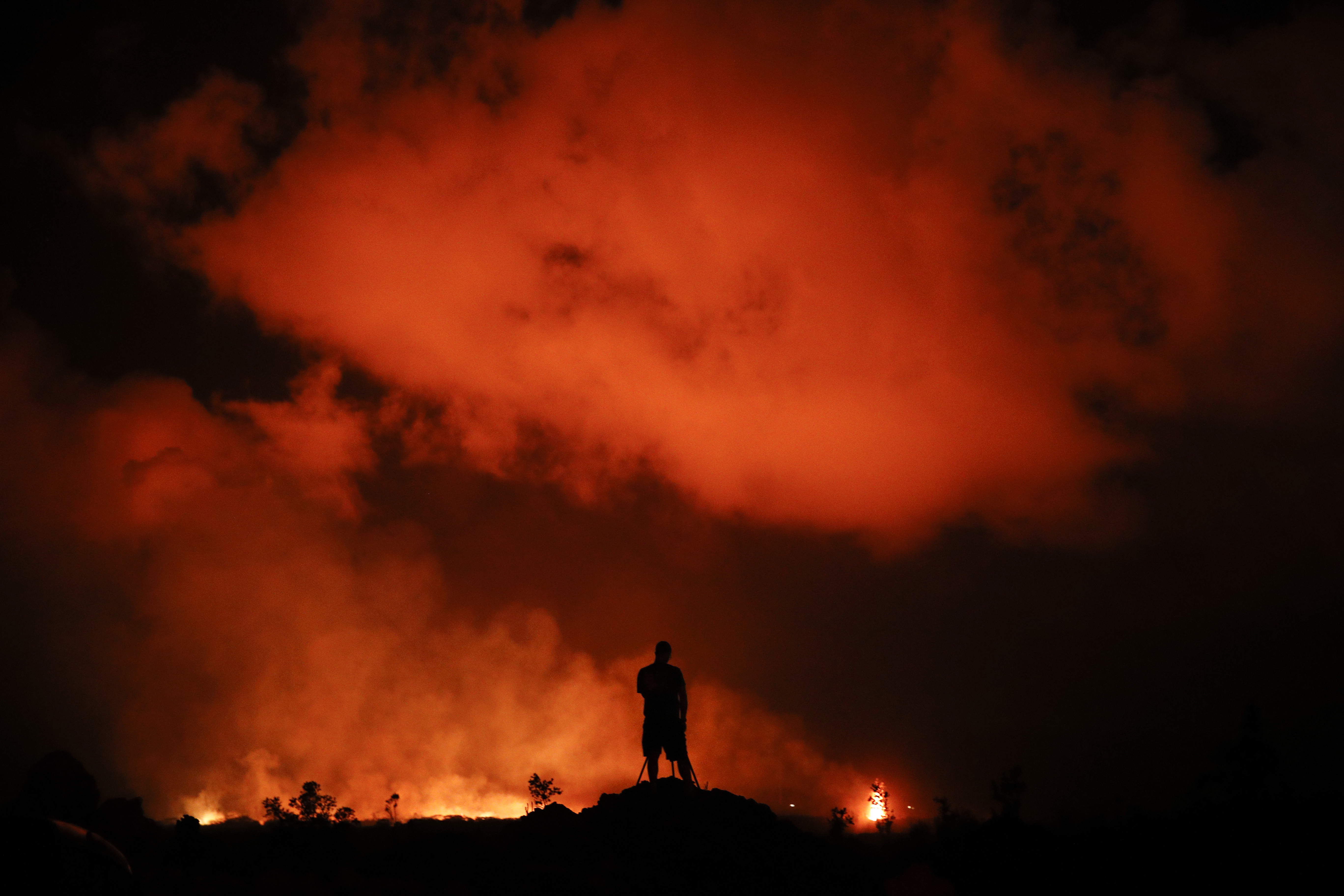 Hardships from Hawaii volcano stretch on 1 year later