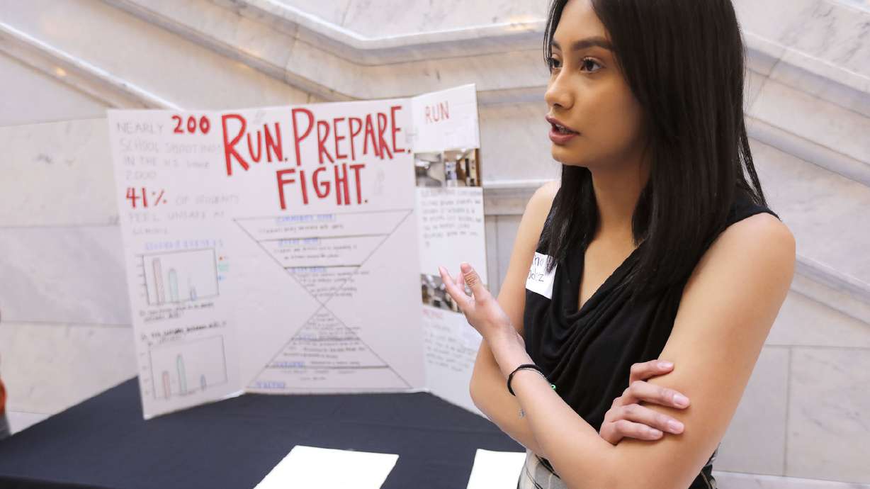 Utah students tackle mental health, school safety, homeless outreach in Civics Day projects