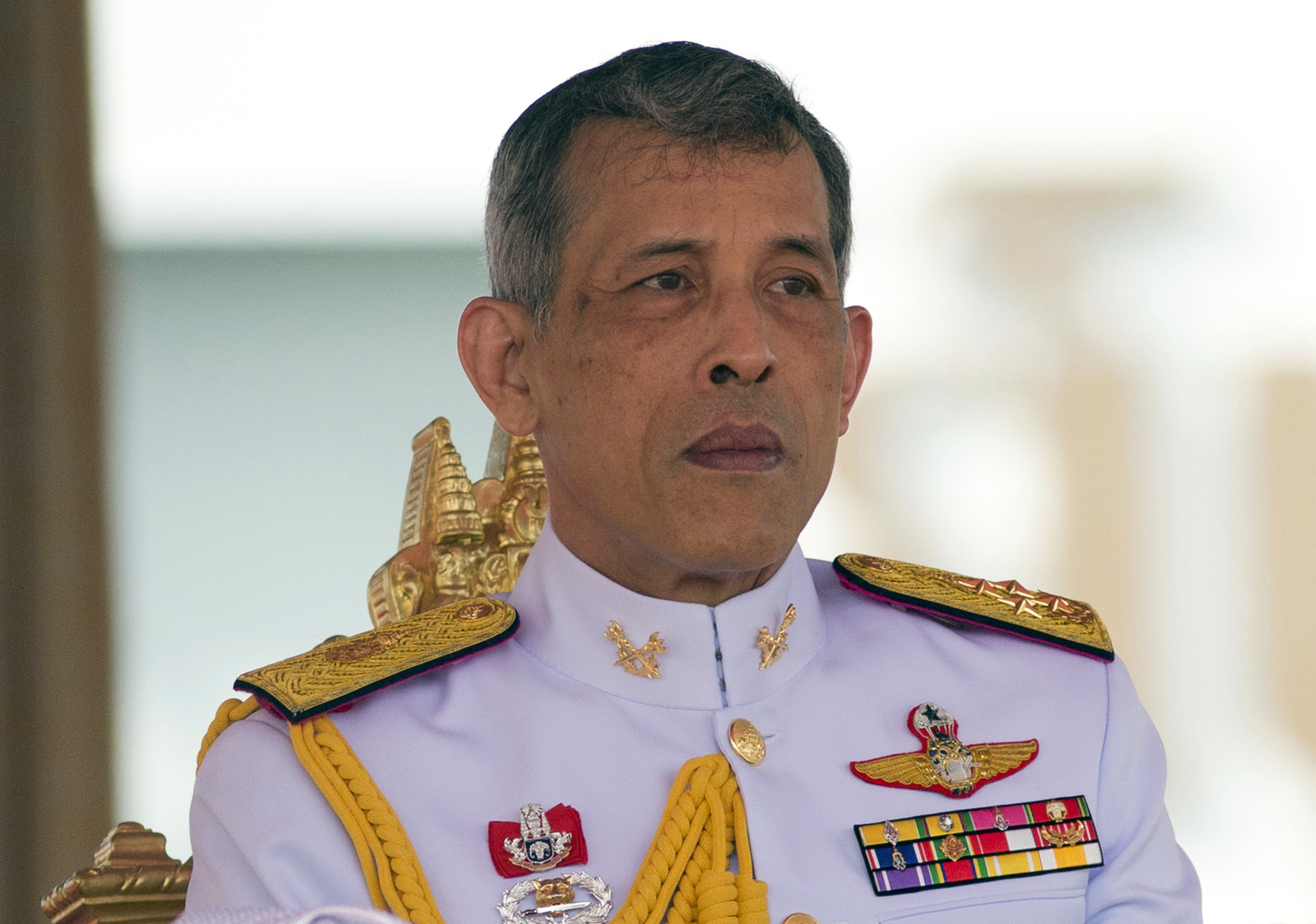 Thai king is officially crowned, boosting his regal power