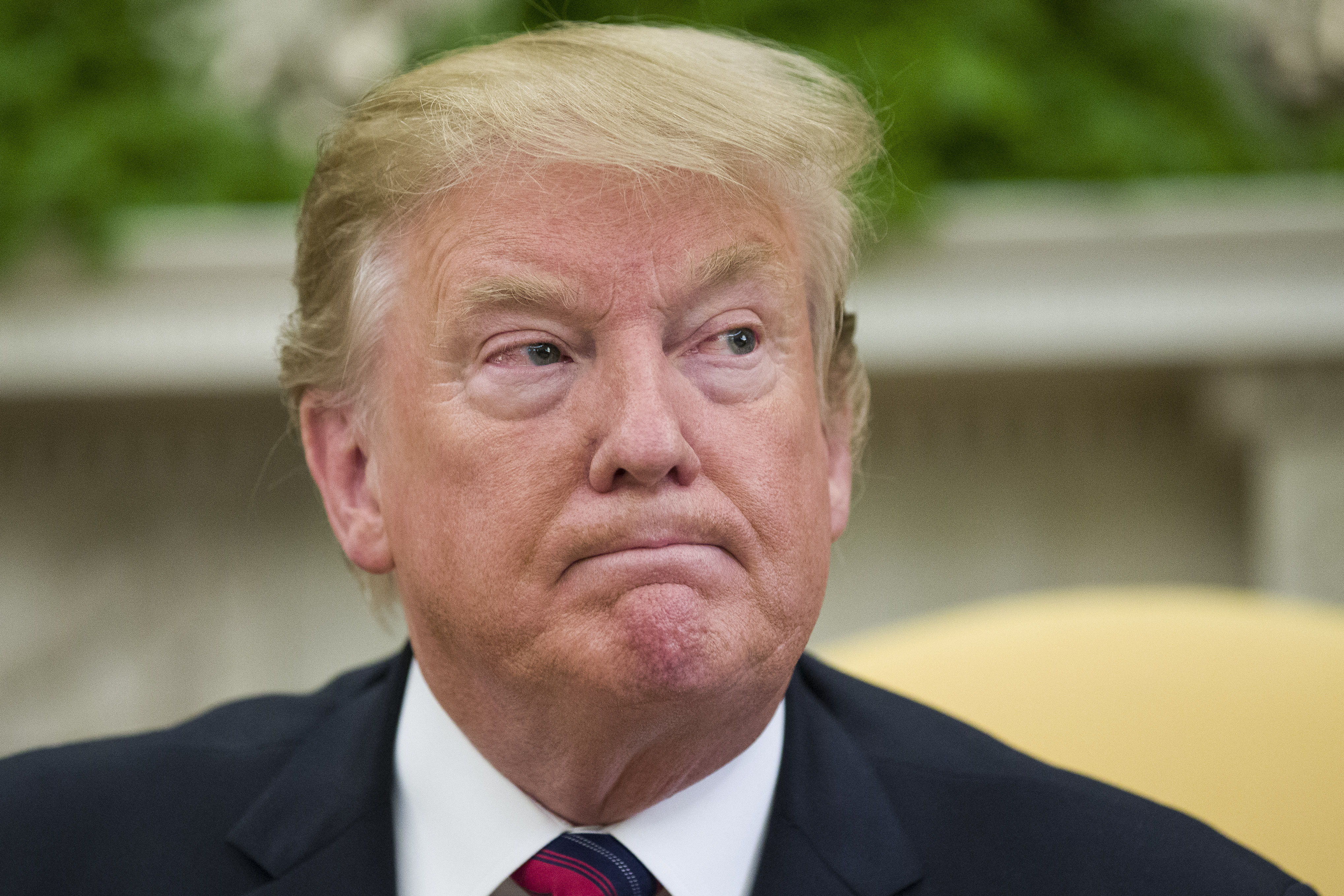 Trump attacks social media companies after Facebook bans