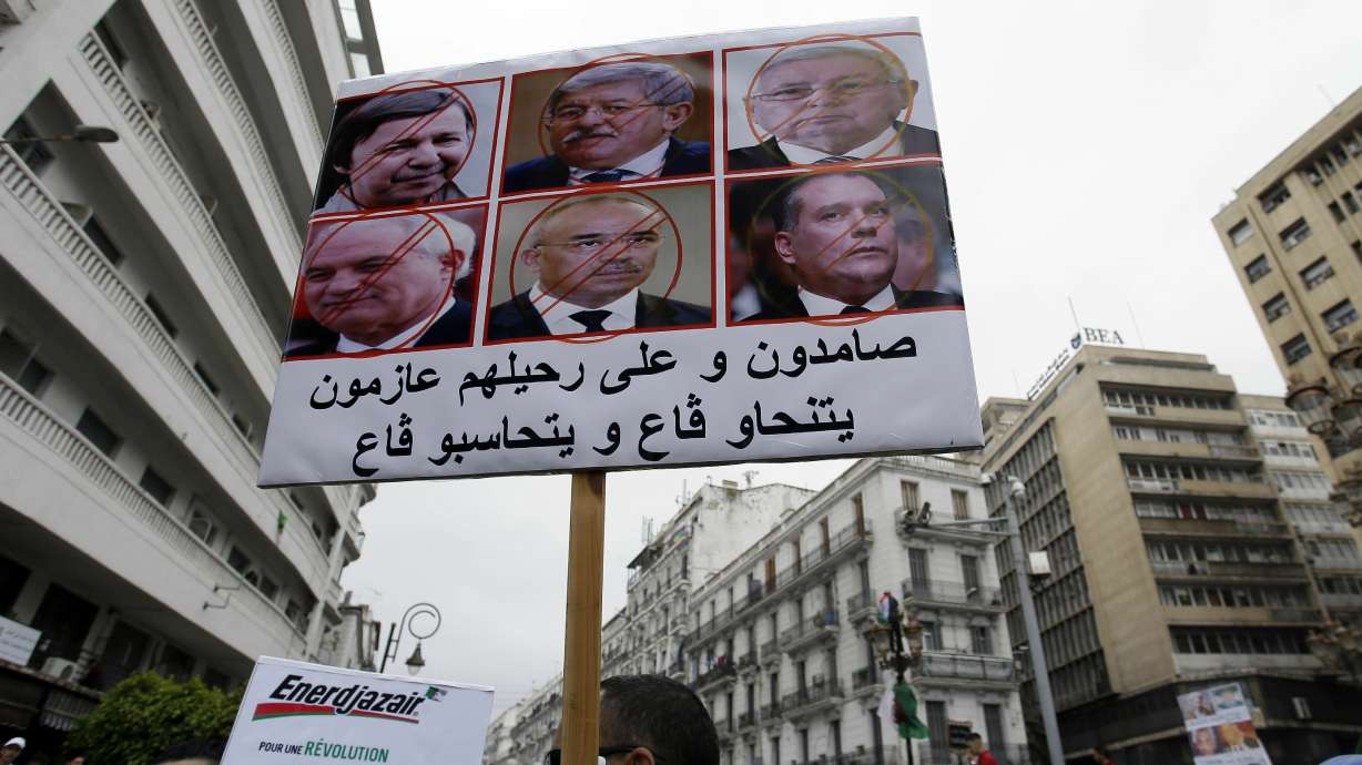 Brother of Algeria's ex-president reported detained