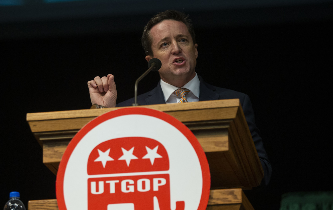Derek Brown election as Utah GOP chairman marks 'new beginning' for party, governor says