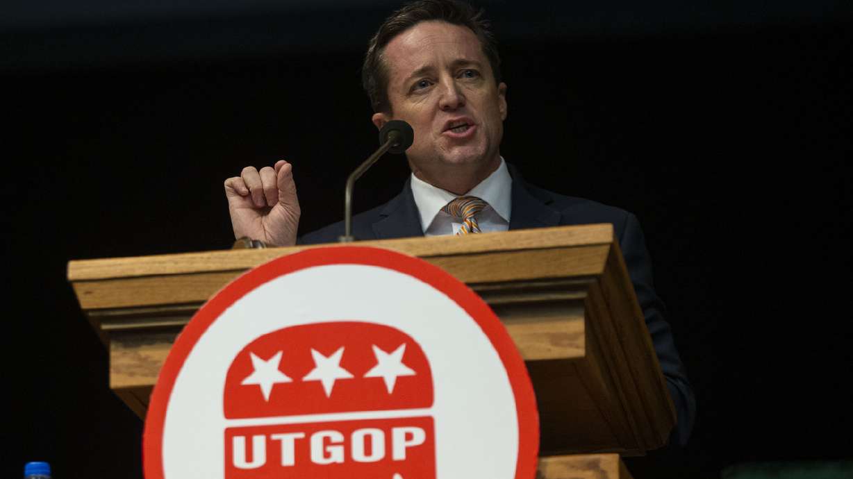 Derek Brown election as Utah GOP chairman marks 'new beginning' for party, governor says