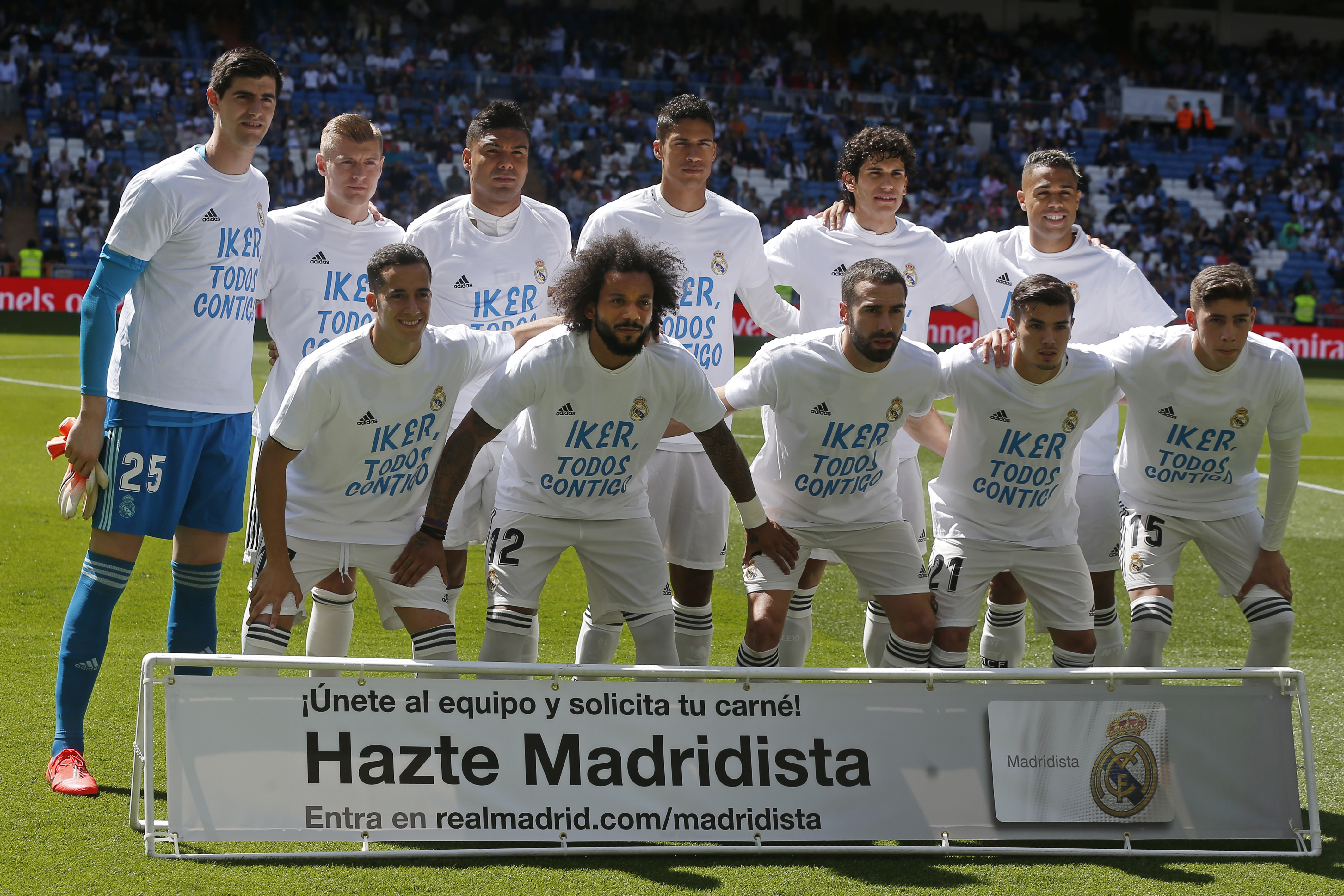 Madrid sends 'Stay strong' message to former keeper Casillas