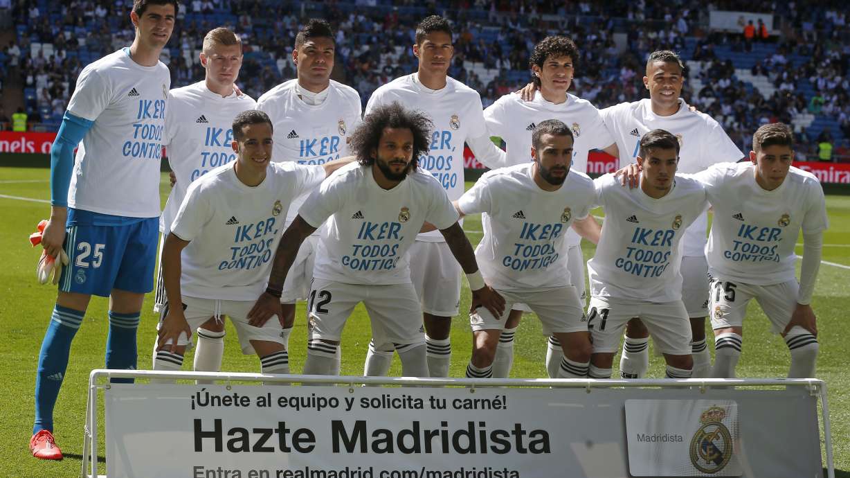 Madrid sends 'Stay strong' message to former keeper Casillas