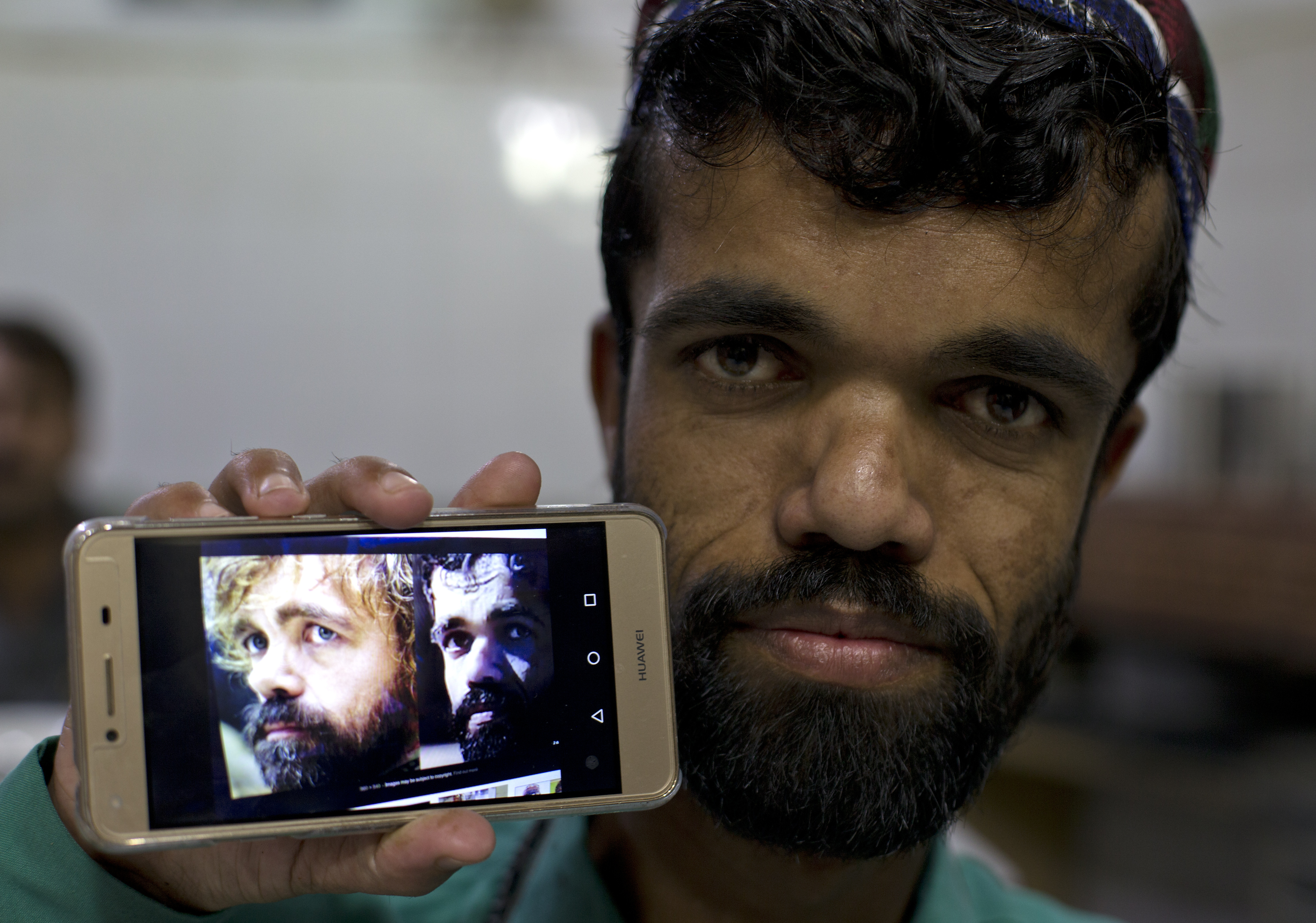 Pakistani waiter finds fame as 'Game of Thrones' look-alike