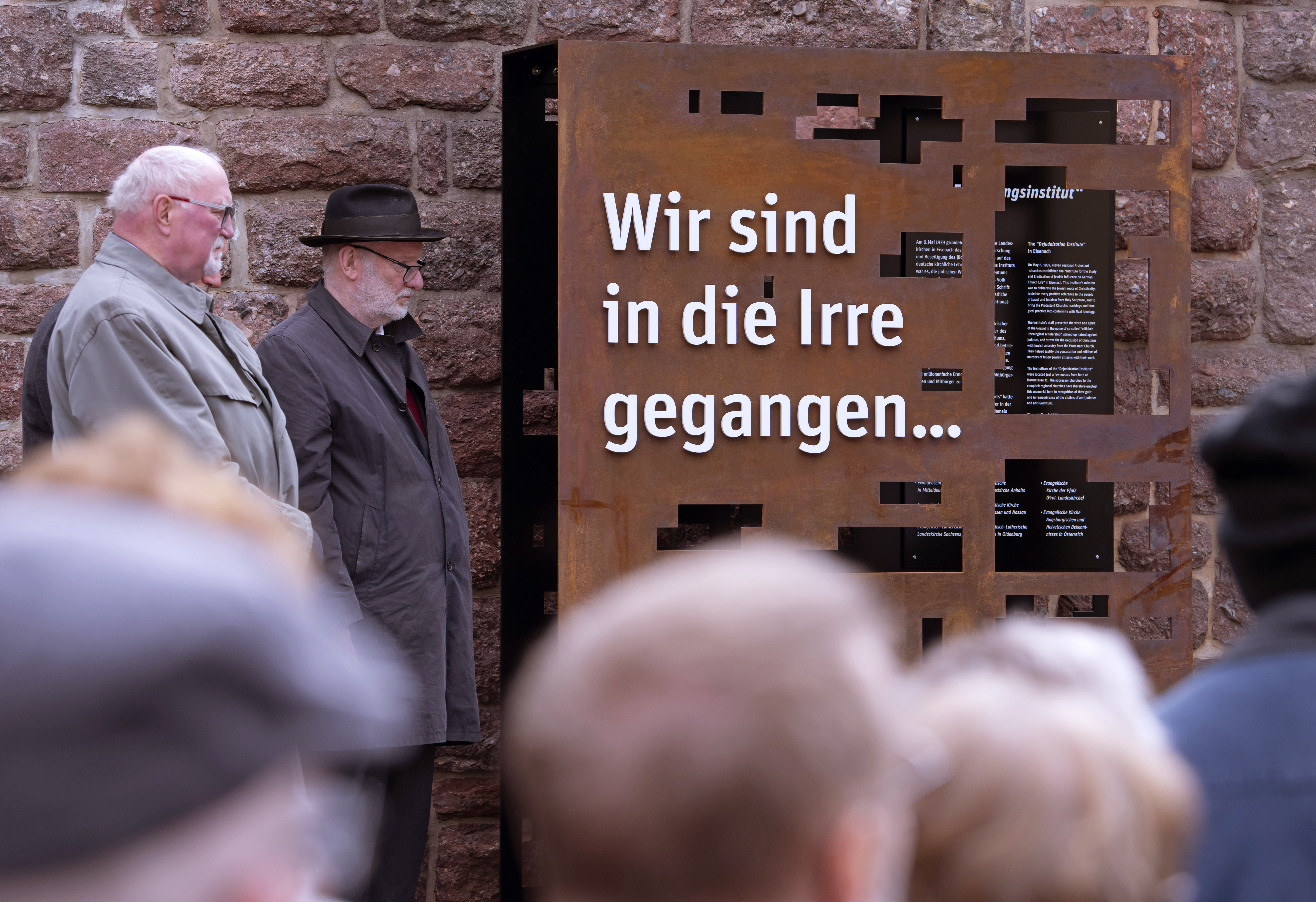 Installation of Nazi-era 'dejudification institute' unveiled