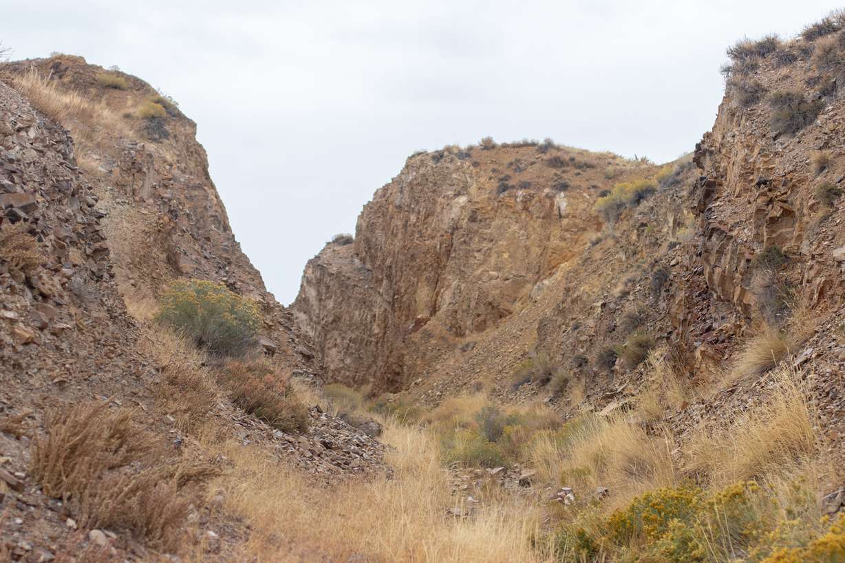 A view of Peplin Cut southwest of Kelton in Box Elder County taken on Saturday, Oct. 6, 2018. (Photo: Carter Williams, KSL.com)