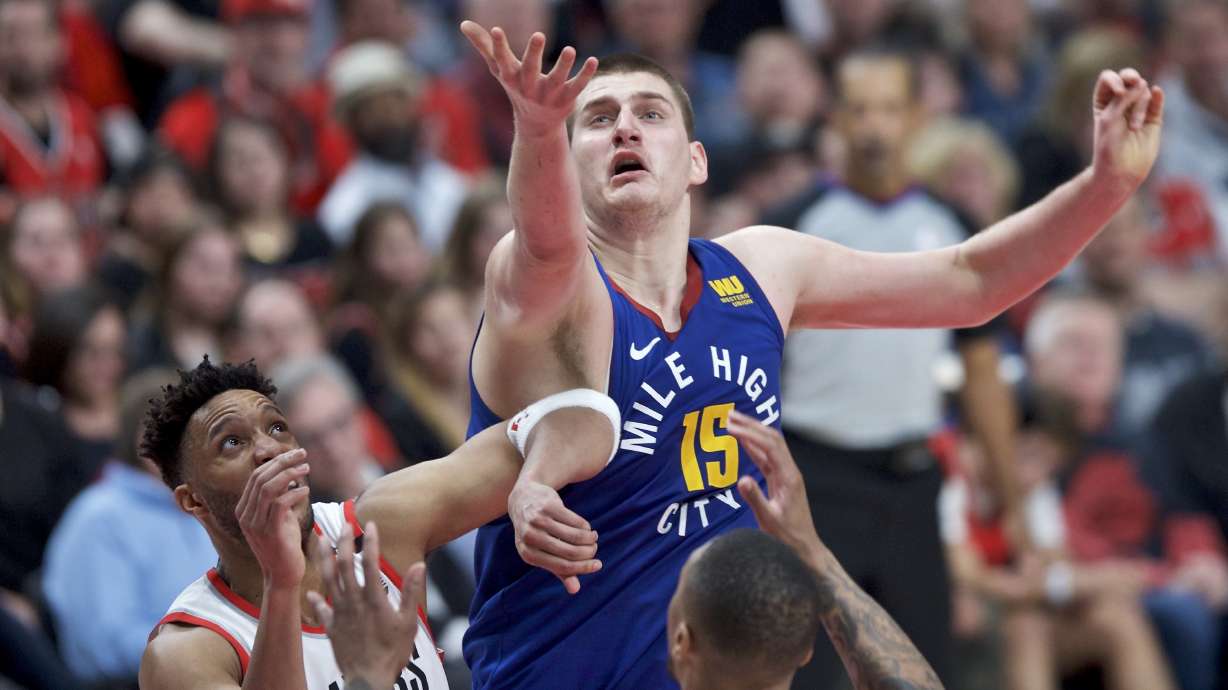 Big man on court: Nikola Jokic showing off all his skills