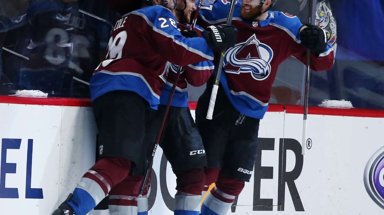 Landeskog scores OT winner, Avs force Game 7 with Sharks