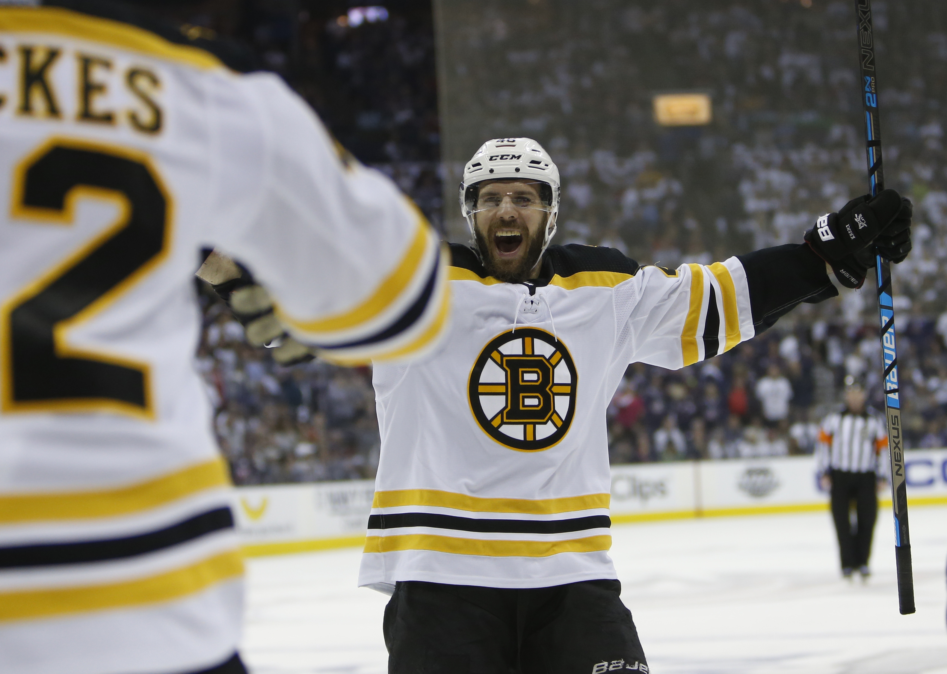 Bruins beat Blue Jackets 3-0, advance to conference final