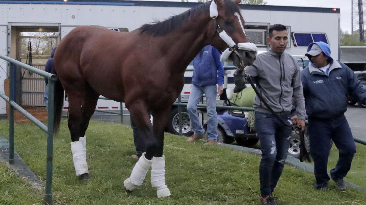 Maximum Security arrives at Monmouth, pointed to Haskell