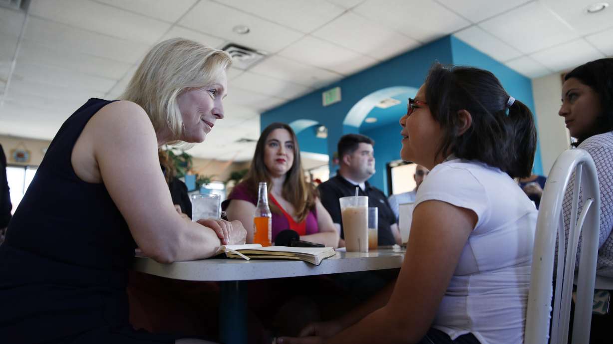Gillibrand says she'll only pick judges who back Roe v. Wade