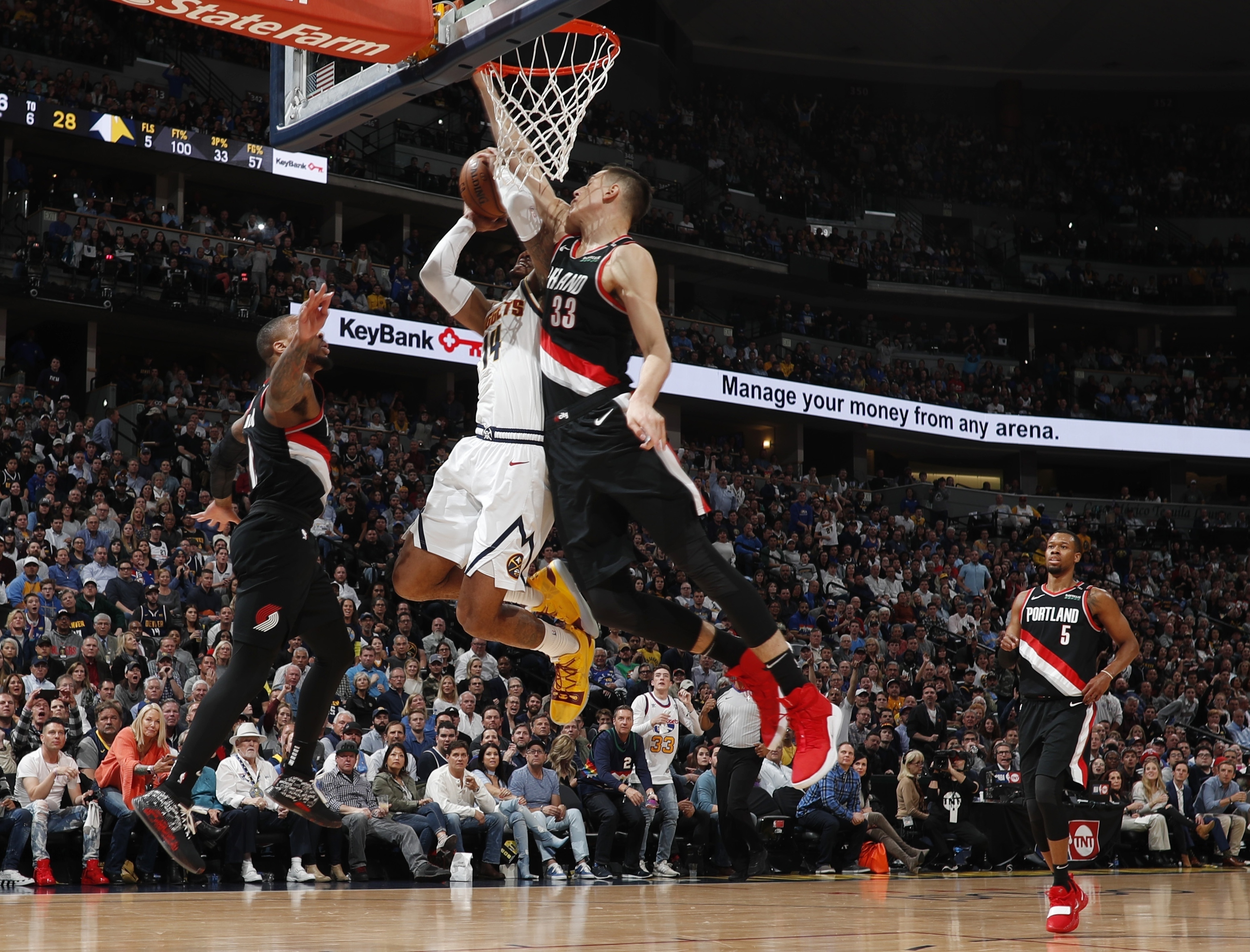 Millsap, Jokic spark Nuggets' 124-98 blowout of Blazers