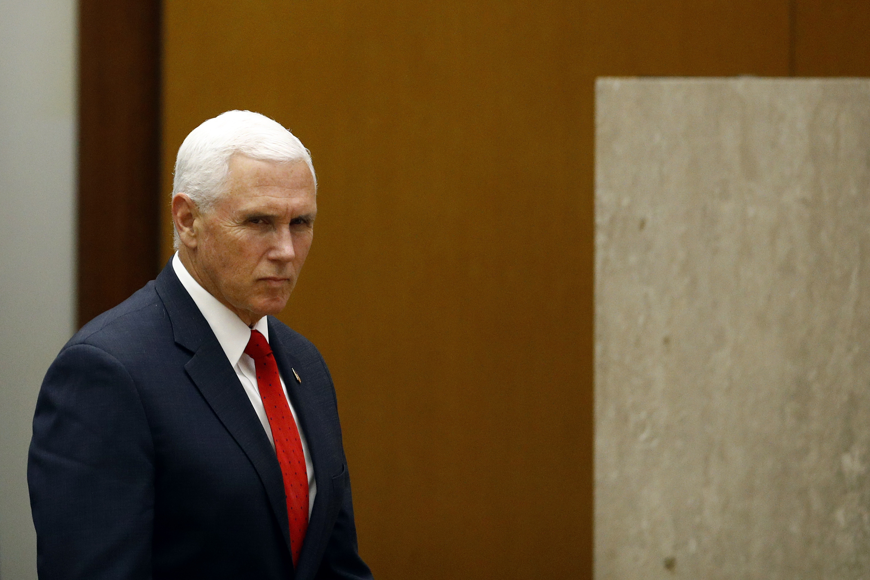 Pence slams district court rulings against Trump policies