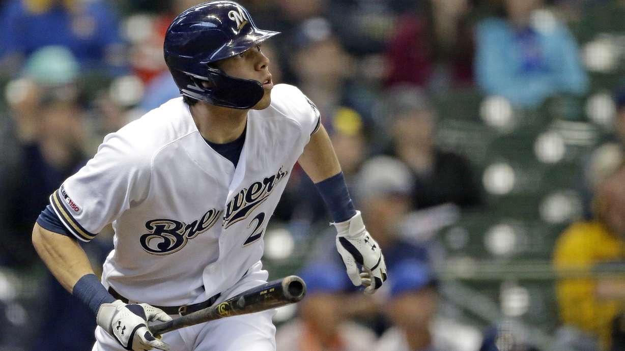 Yelich hits 16th HR, Brewers top Nats 7-3 for 6th win in row