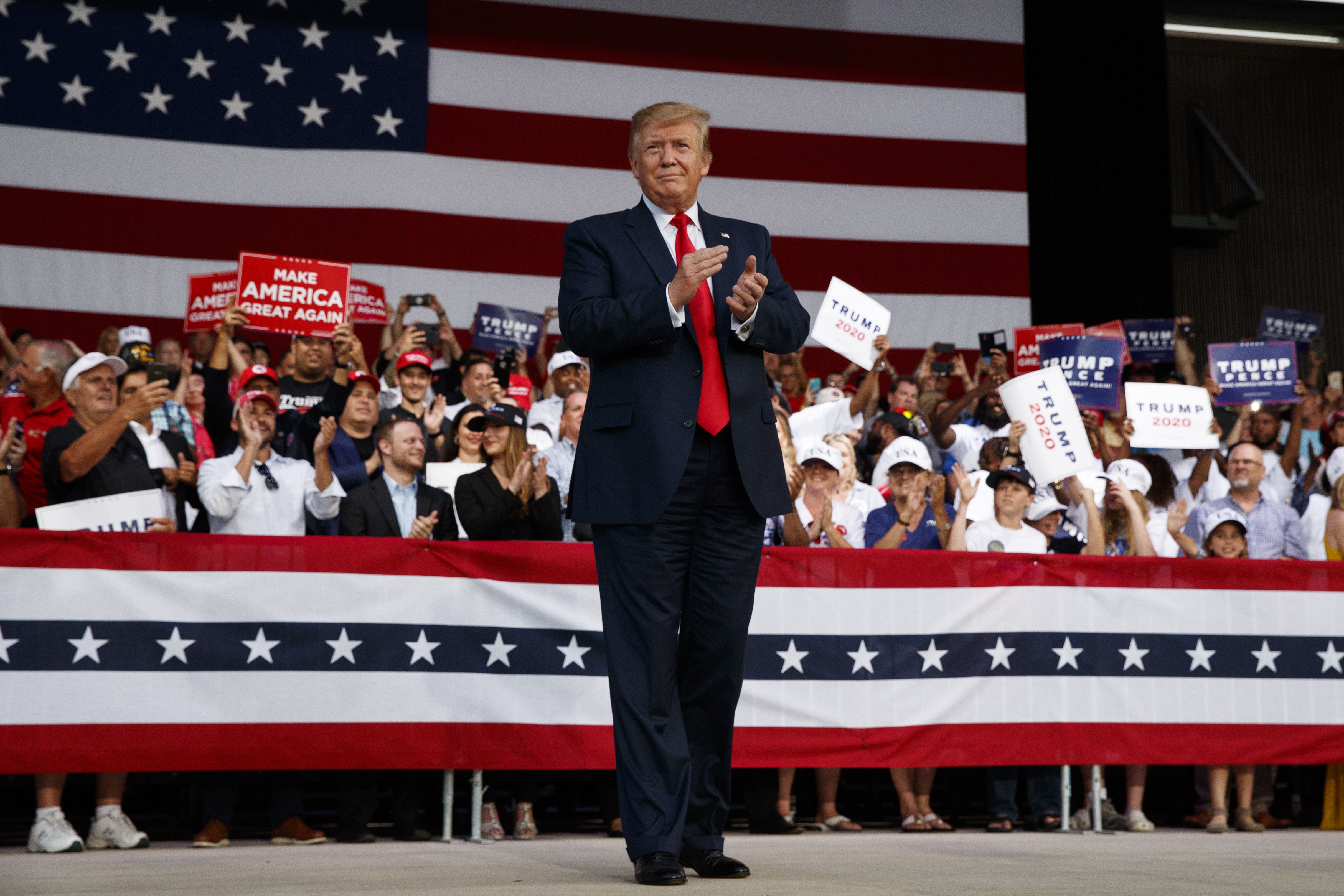 The Latest: Trump: Don't worry about US-China trade talks