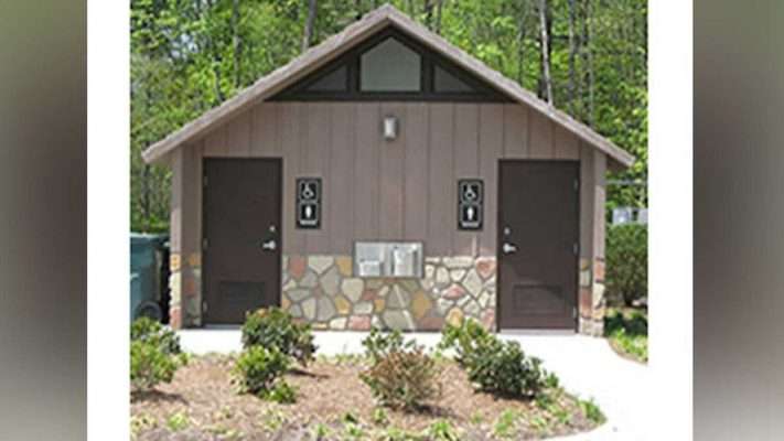 A rendering of the planned public restrooms. (Photo: Layton City Parks and Recreation Department)