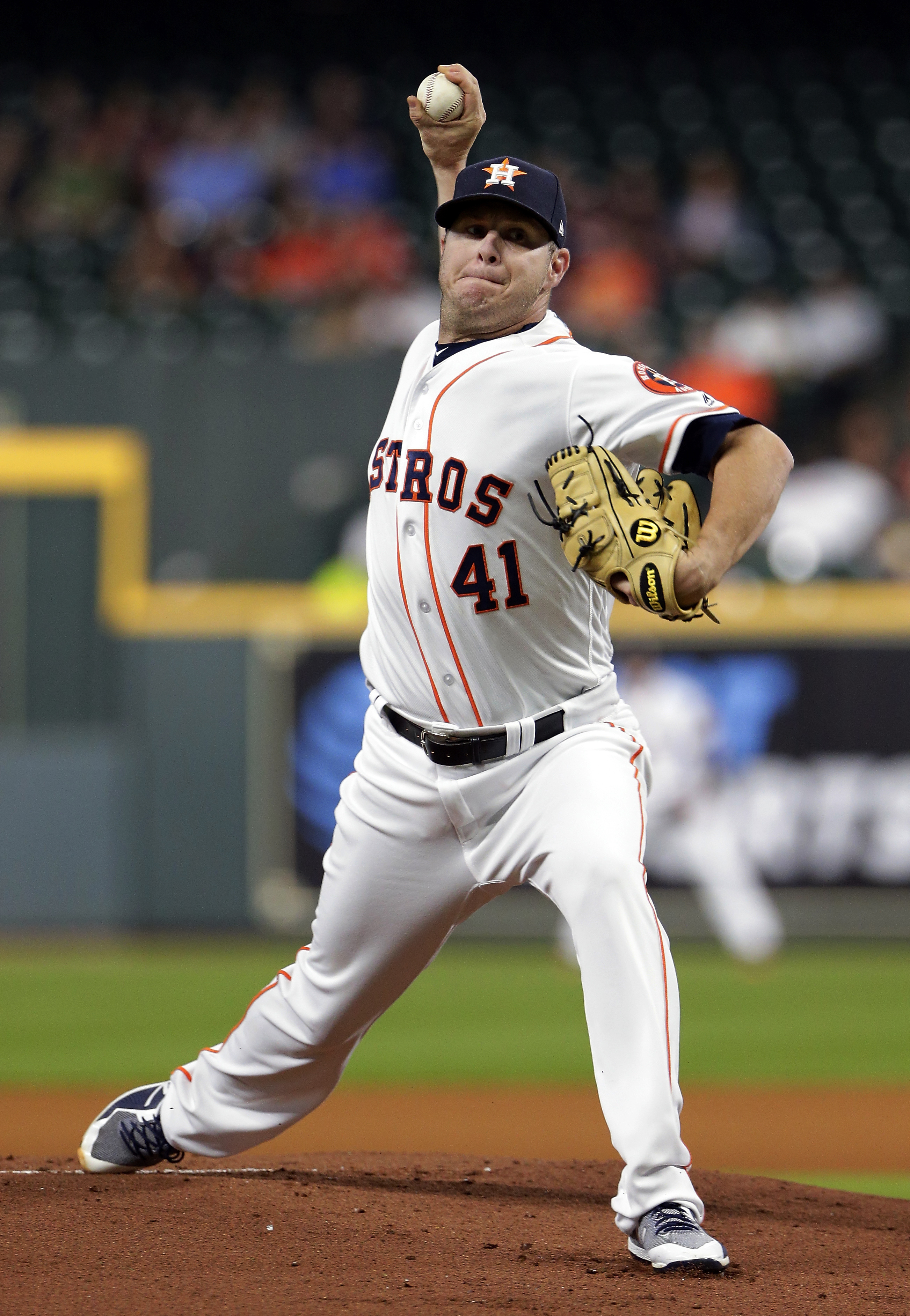 Brantley, Peacock help Astros blank Royals
