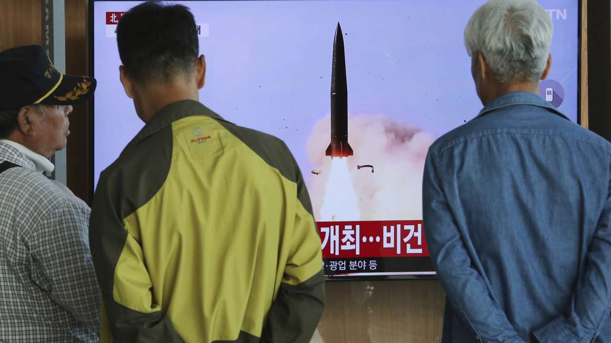 The Latest: News agency: Kim Jong Un oversaw missile drill