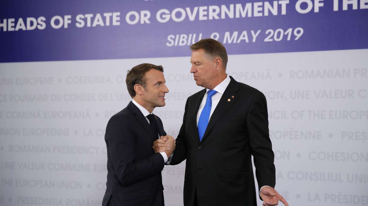 The Latest: Trump says threats led to carrier deployment