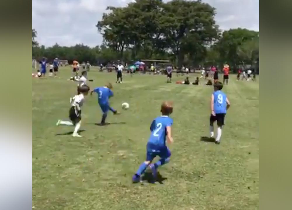 Have You Seen This? Boy kicks half-volley golazo