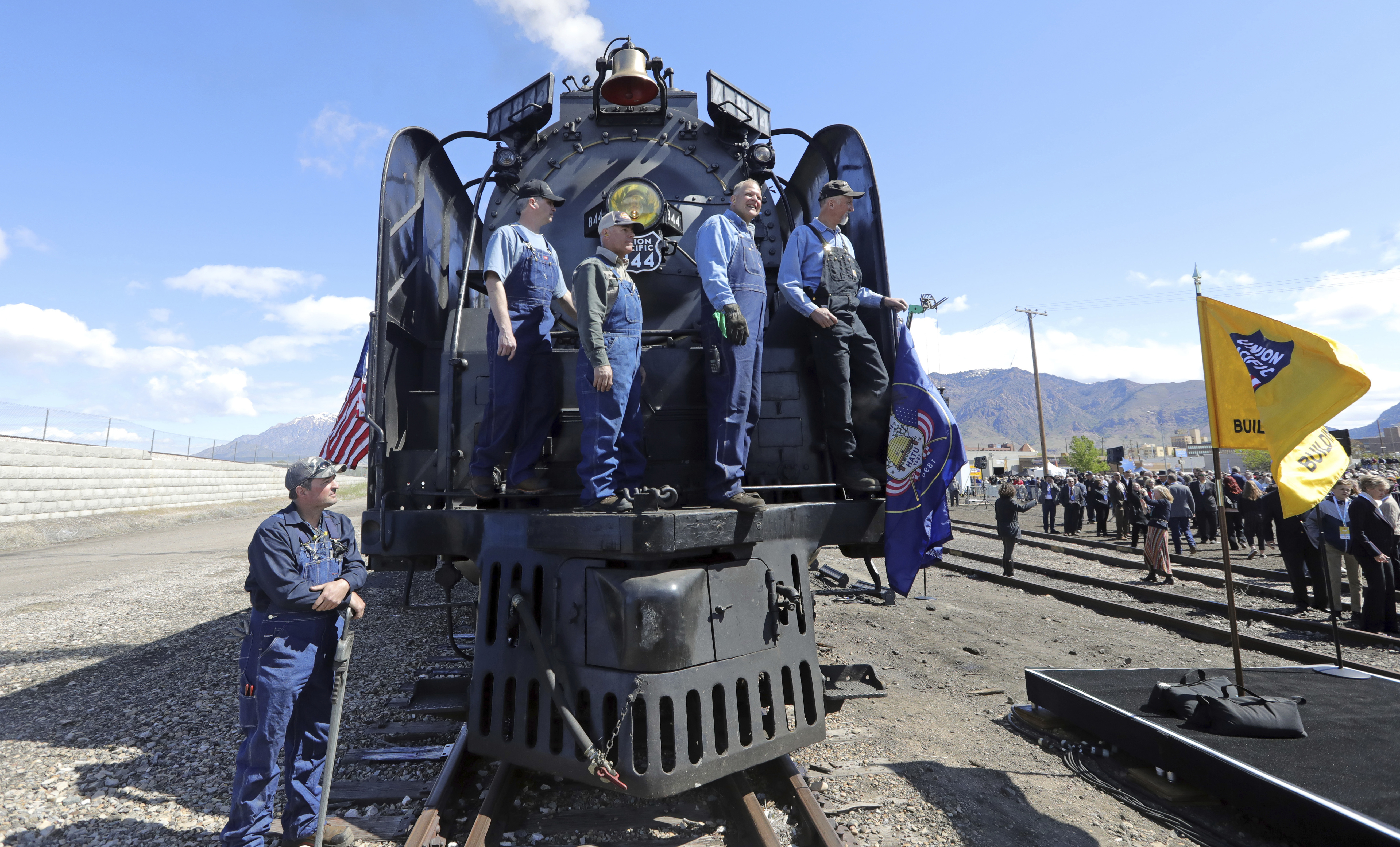 Utah event celebrates Transcontinental Railroad anniversary