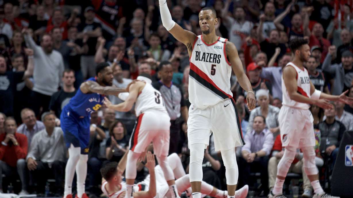 Trail Blazers beat Nuggets 119-108, force series to Game 7