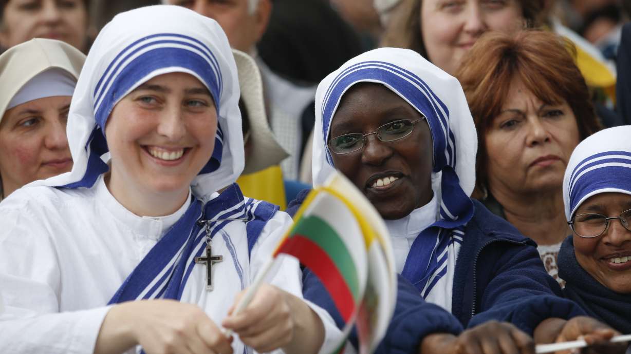 Pope vows to fight nun abuse, urges service not servitude