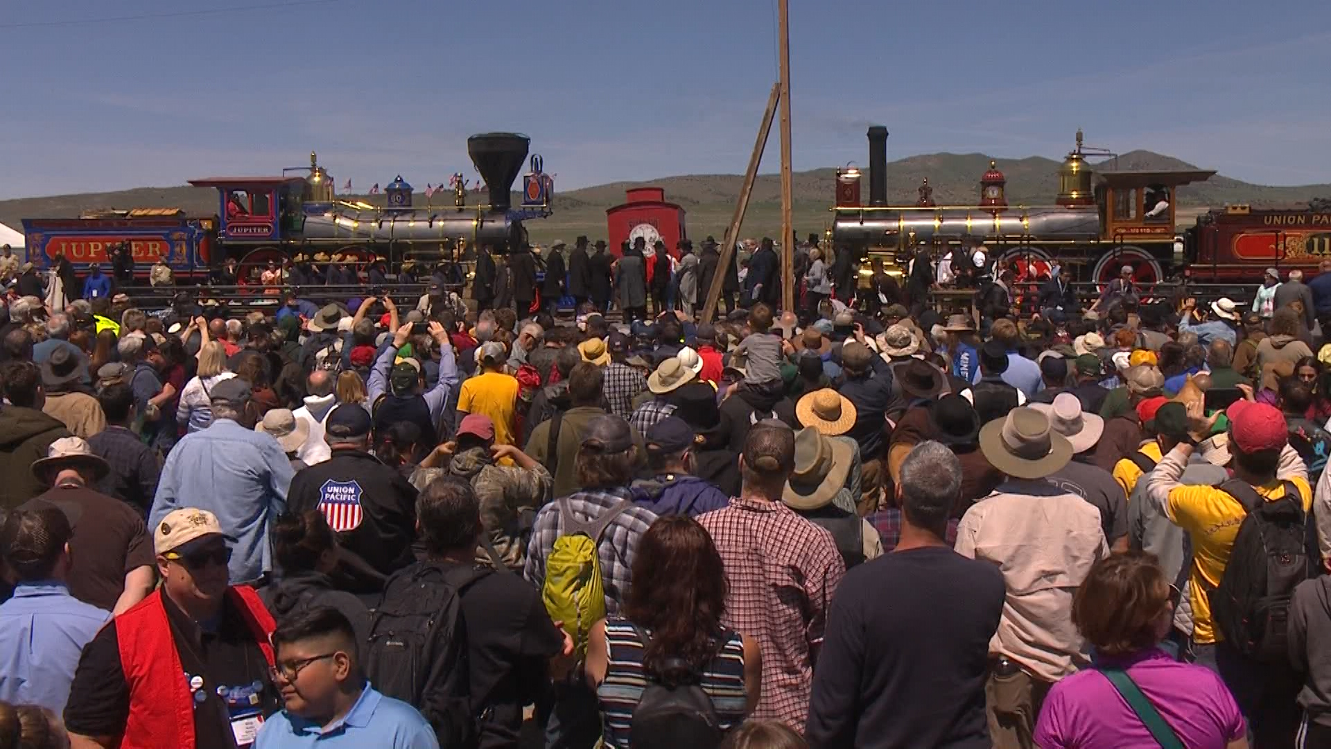 Golden Spike 150 ceremony: How Utah celebrated the transcontinental railroad anniversary