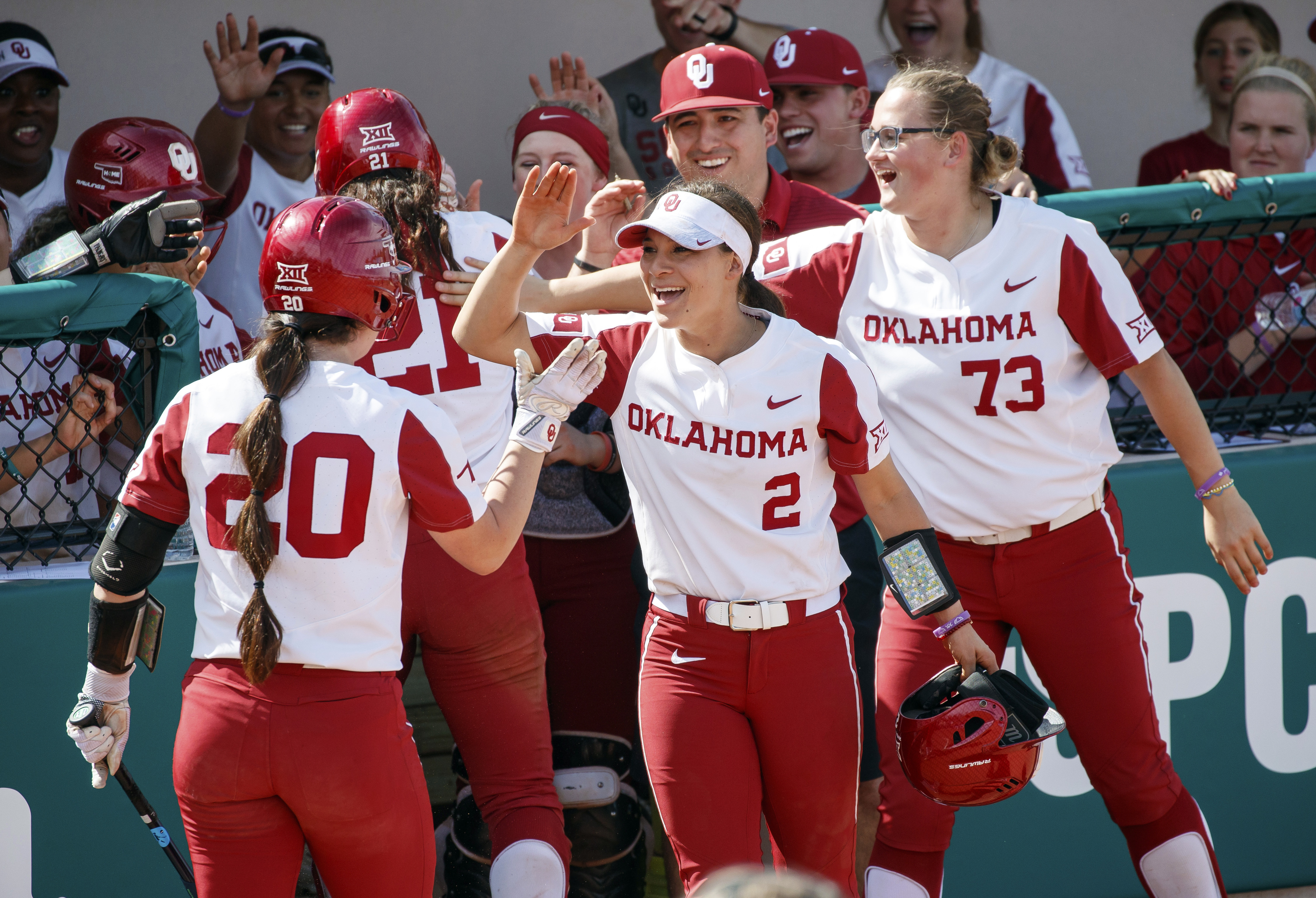 Oklahoma softball sets mark with 39th straight win