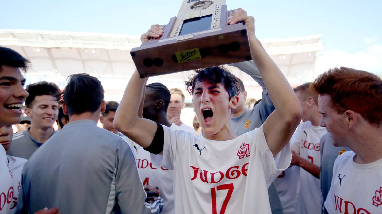 Judge Memorial rallies for thrilling 3-2 win over Summit Academy to repeat as 3A boys soccer champs