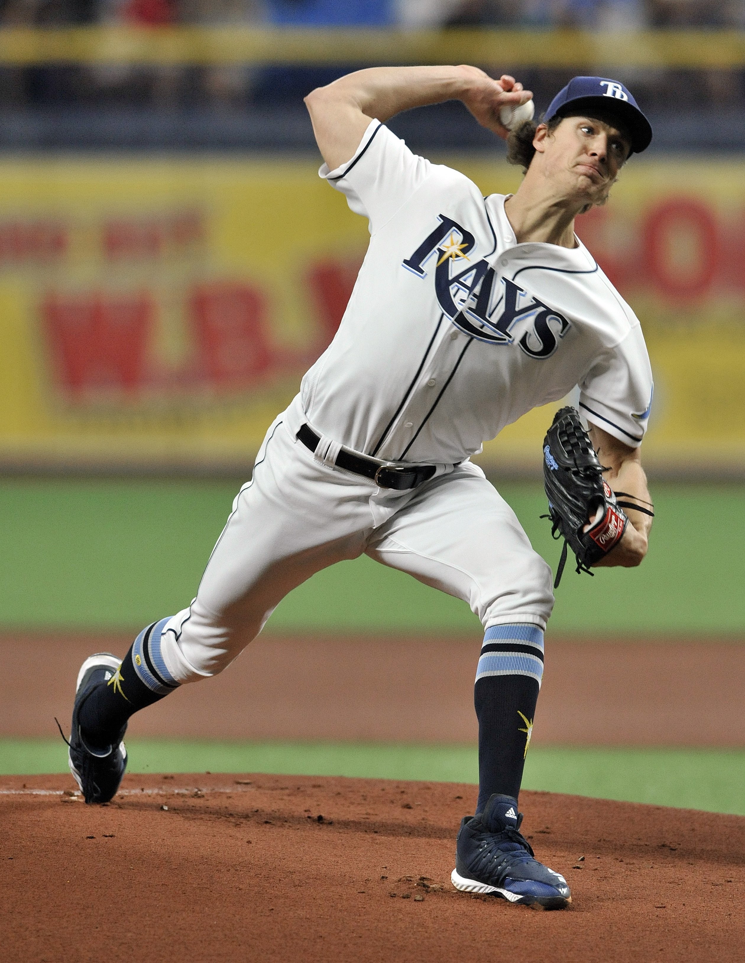 Rays starter Tyler Glasnow leaves with forearm tightness
