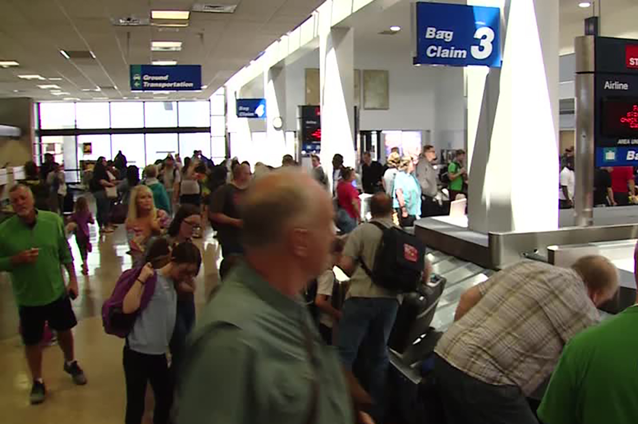 Salt Lake International Airport Friday, May 10, 2019. Photo: Steve Breinholt, KSL TV