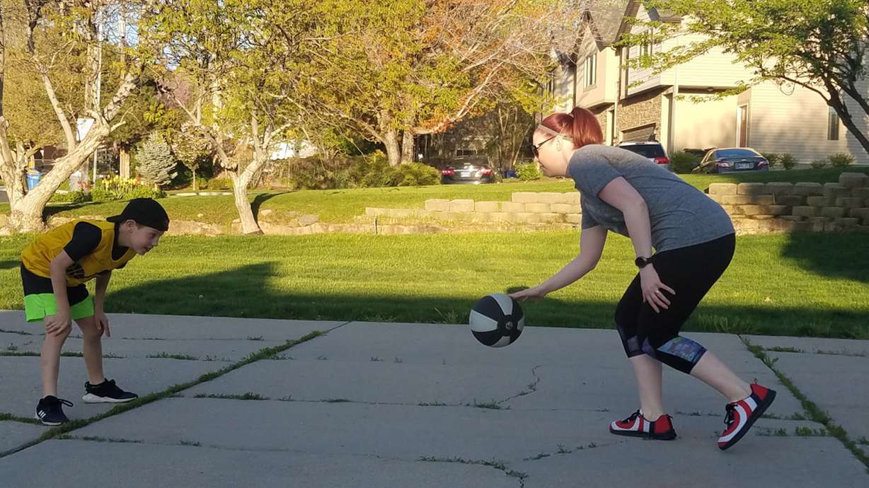 Julianne Hill said she loves being able to play with her son now that she feels better. (Photo: Julianne Hill)