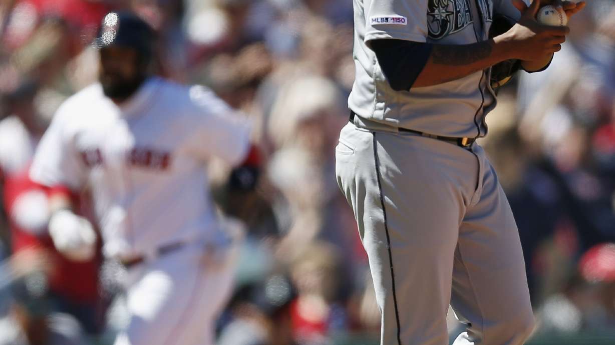 Red Sox score 8 runs in big third inning vs Mariners