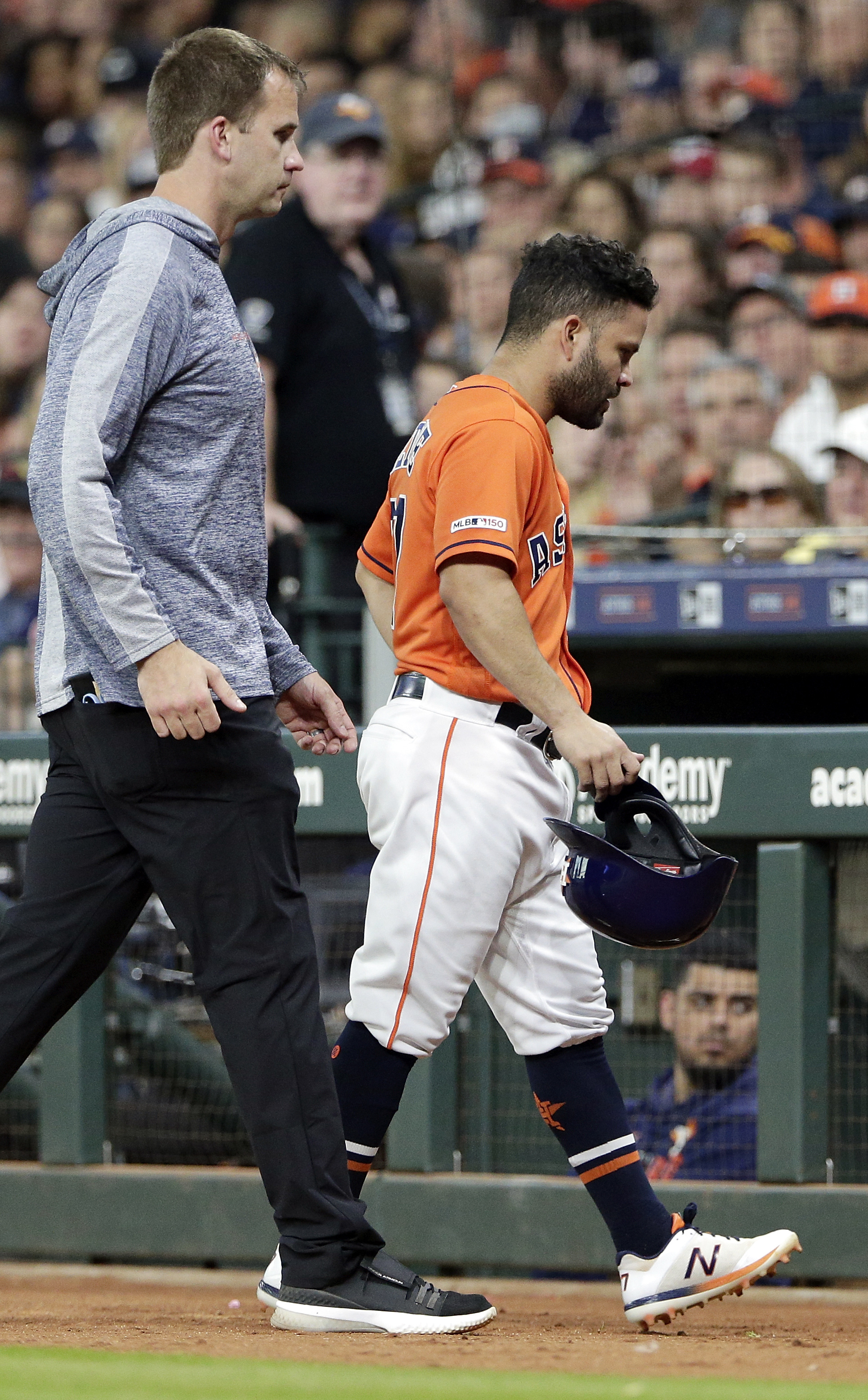 Astros place Altuve on injured list with hamstring strain