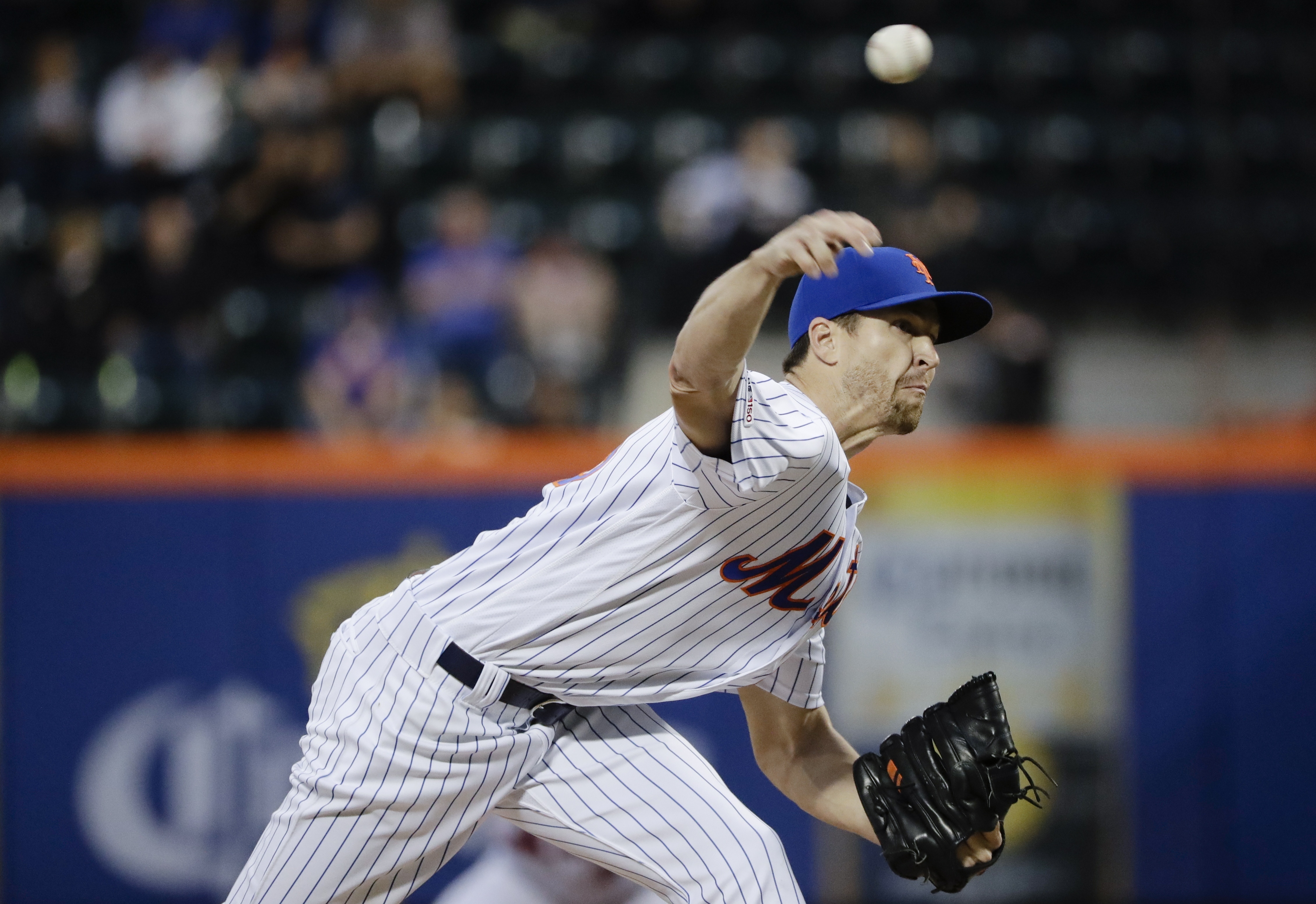 DeGrom ends 5-start winless streak, Mets beat Marlins 4-1